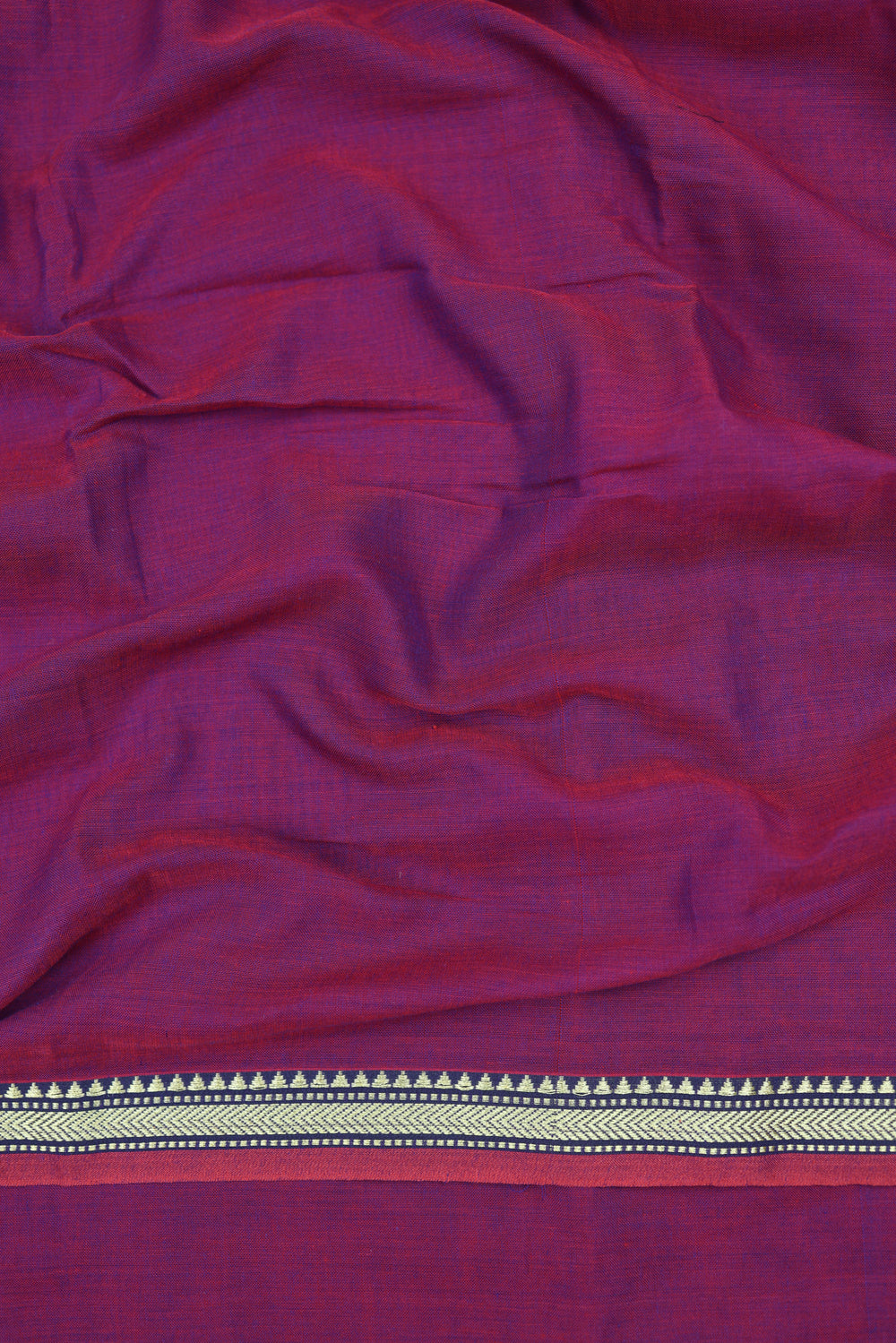 Necklace Border Cotton Saree