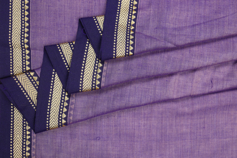 Necklace Border Cotton Saree