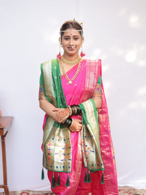 Pure Silk Handloom Paithani Saree