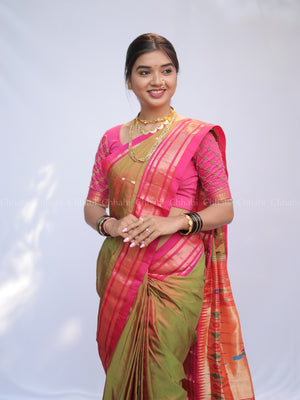 Pure Silk Handloom Paithani Saree