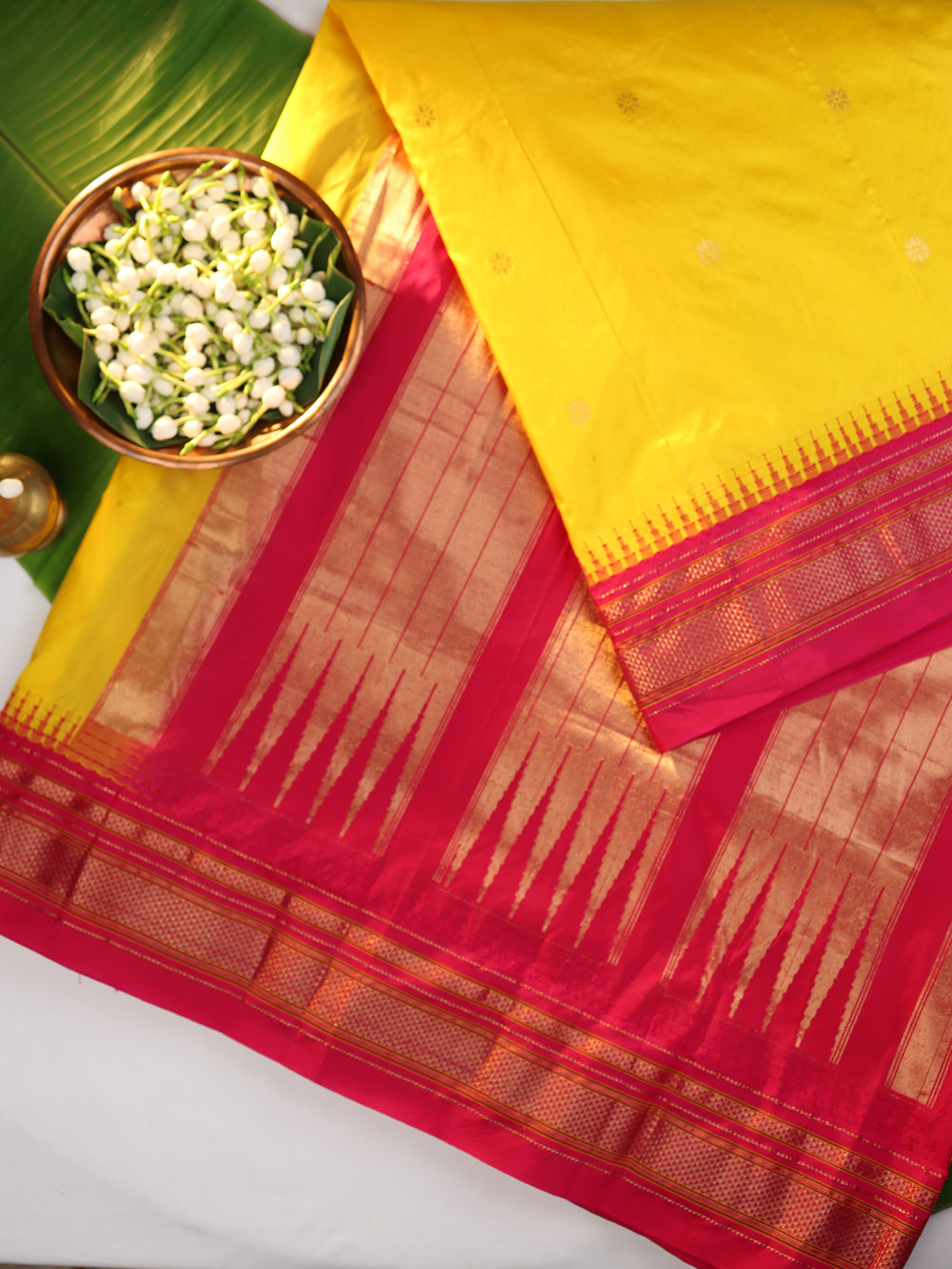 Korvai Butta Ilkal Saree