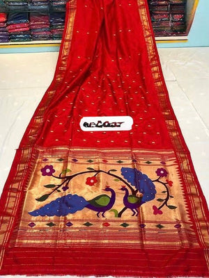 Pure Silk Handlloom Paithani Saree
