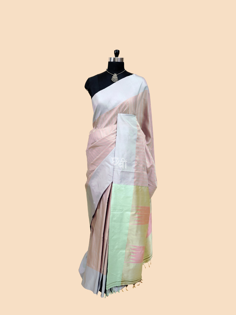 Mulberry Khun Handloom Silk Saree