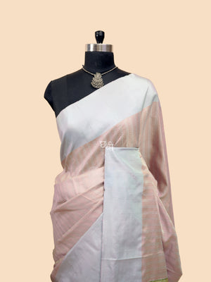 Mulberry Khun Handloom Silk Saree