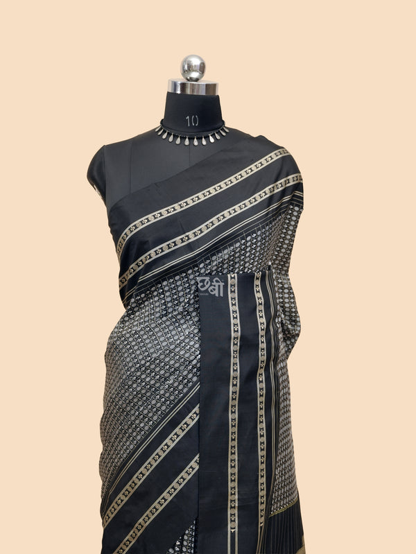 Mulberry Khun Handloom Silk Saree