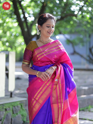 Peshwai Butta Ilkal Saree