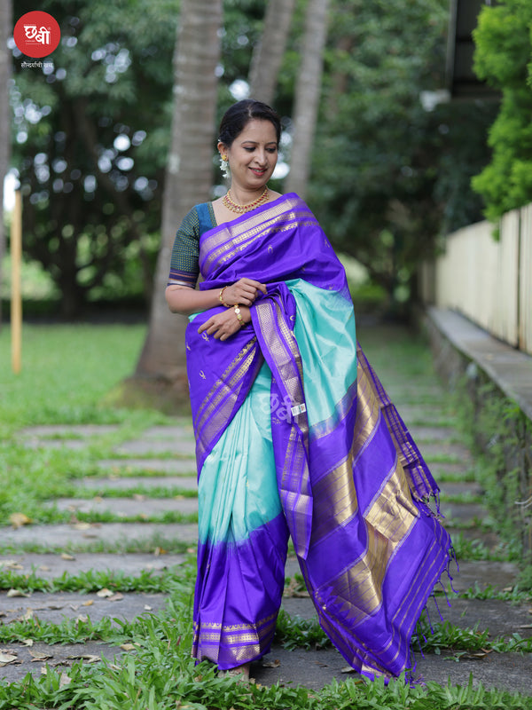 Peshwai Butta Ilkal Saree
