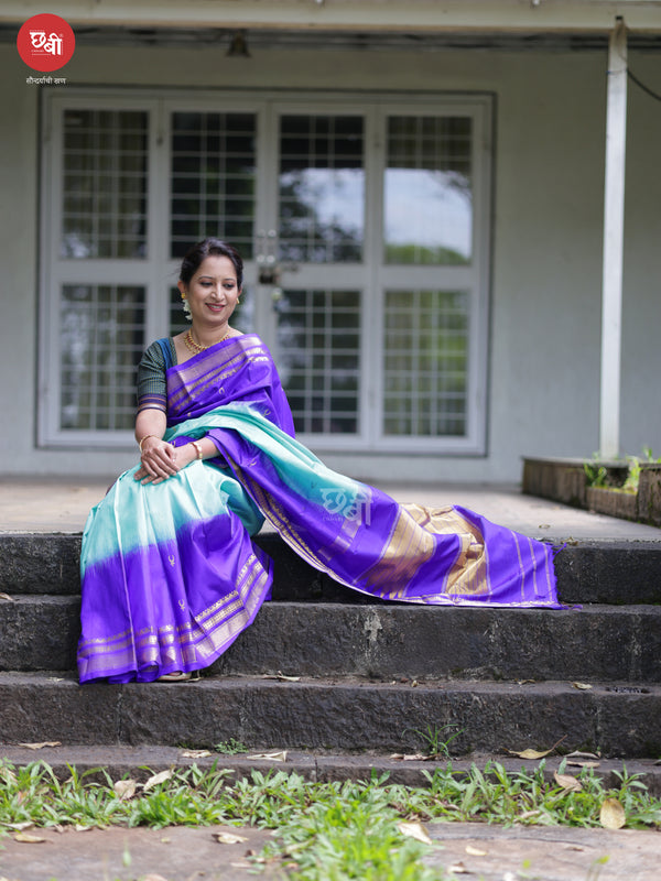 Peshwai Butta Ilkal Saree