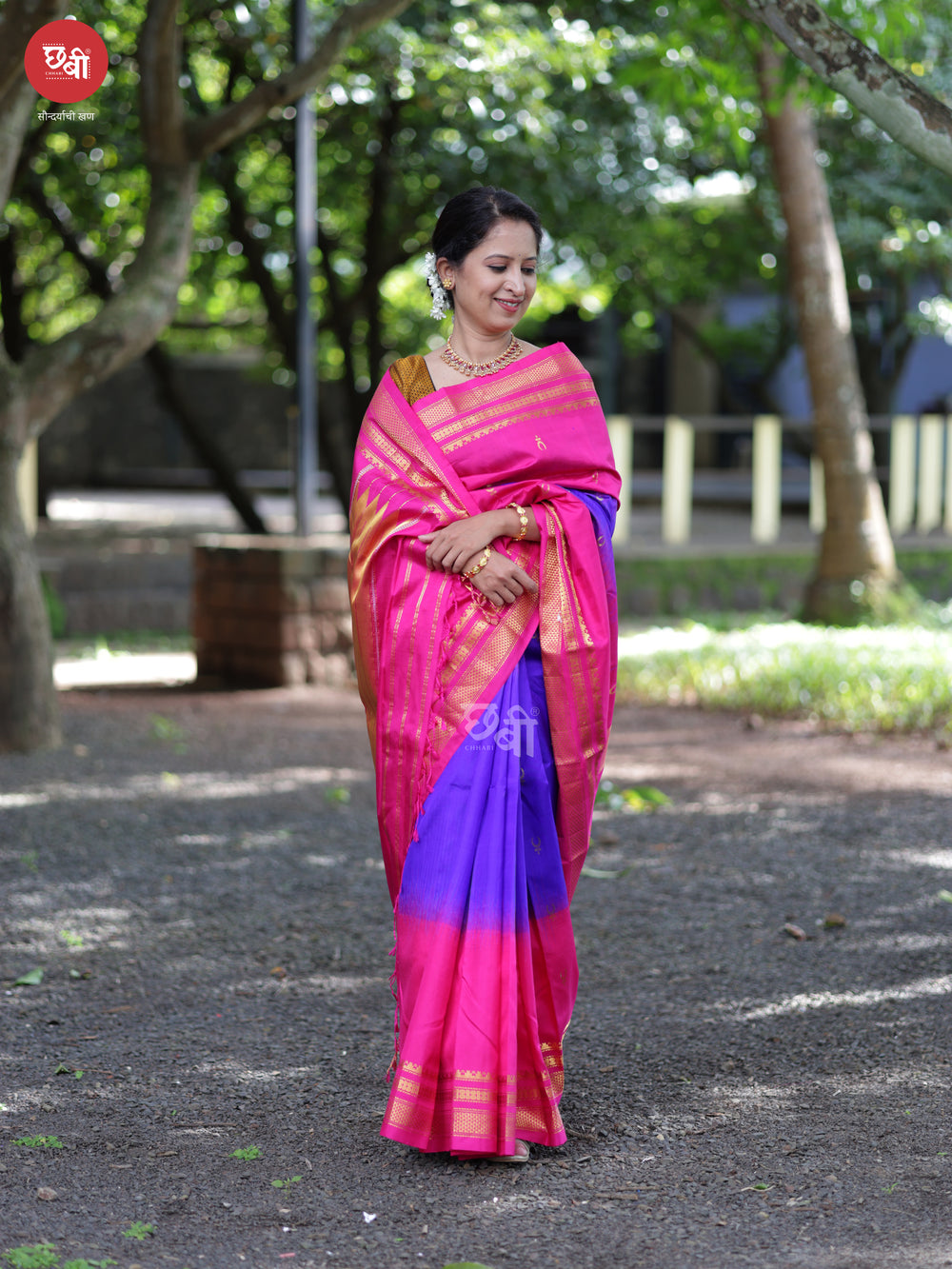 Peshwai Butta Ilkal Saree