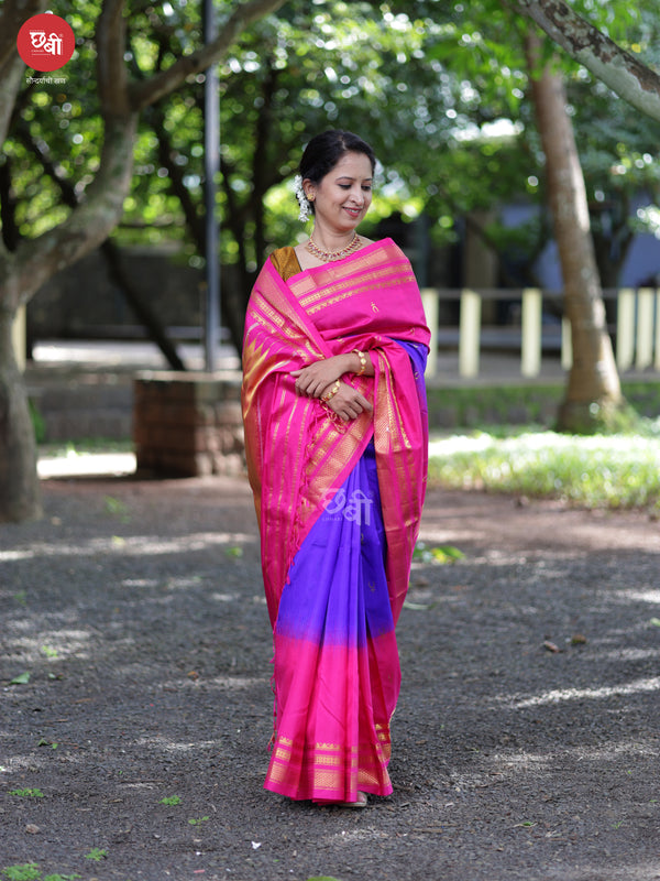 Peshwai Butta Ilkal Saree