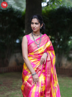 Box Checks Ilkal Saree