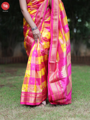 Box Checks Ilkal Saree