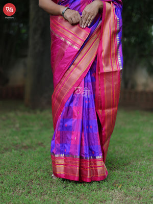 Box Checks Ilkal Saree