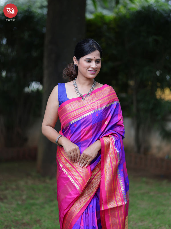Box Checks Ilkal Saree