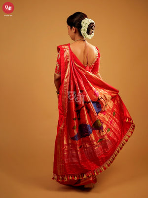 Pure Silk Handlloom Paithani Saree