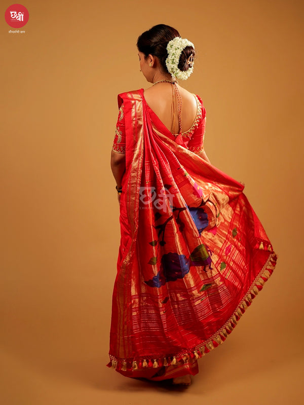 Pure Silk Handlloom Paithani Saree
