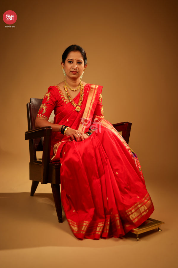 Pure Silk Handlloom Paithani Saree