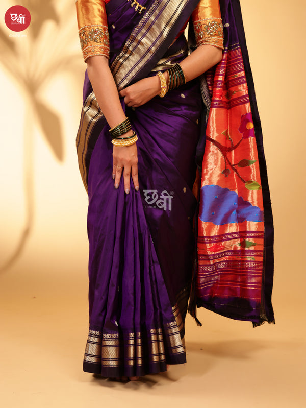 Pure Silk Handloom Paithani Saree