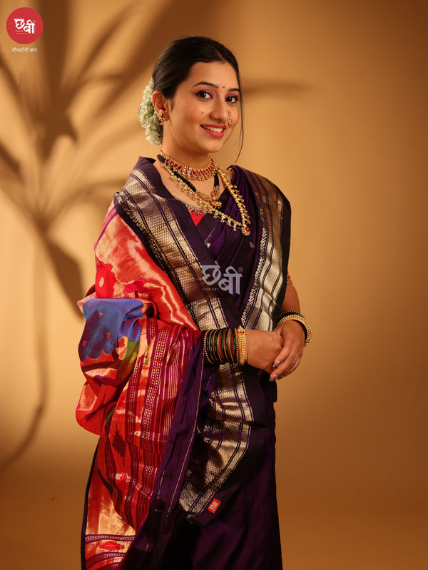 Pure Silk Handloom Paithani Saree