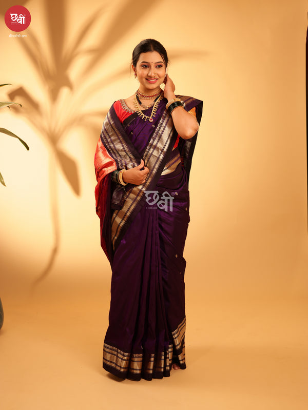 Pure Silk Handloom Paithani Saree