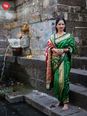 Pure Silk Handloom Paithani Saree