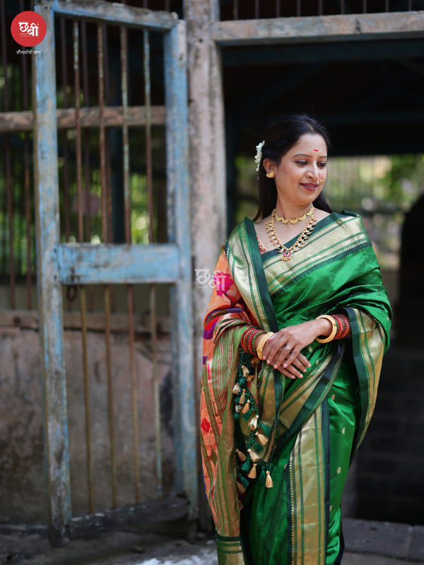 Pure Silk Handloom Paithani Saree