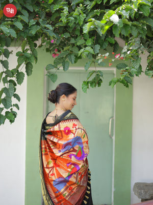 Pure Silk Handloom Paithani Saree