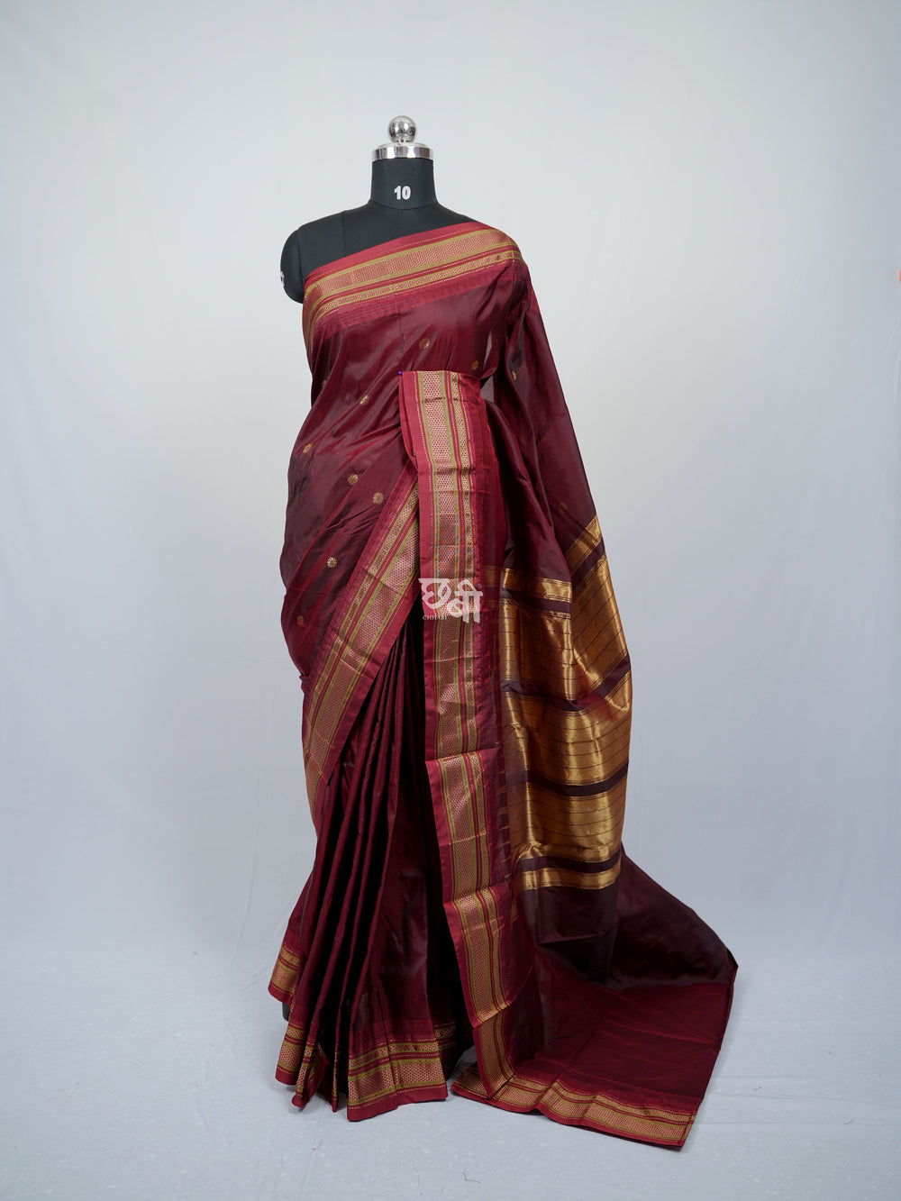 Korvai Butta Pure Silk Ilkal