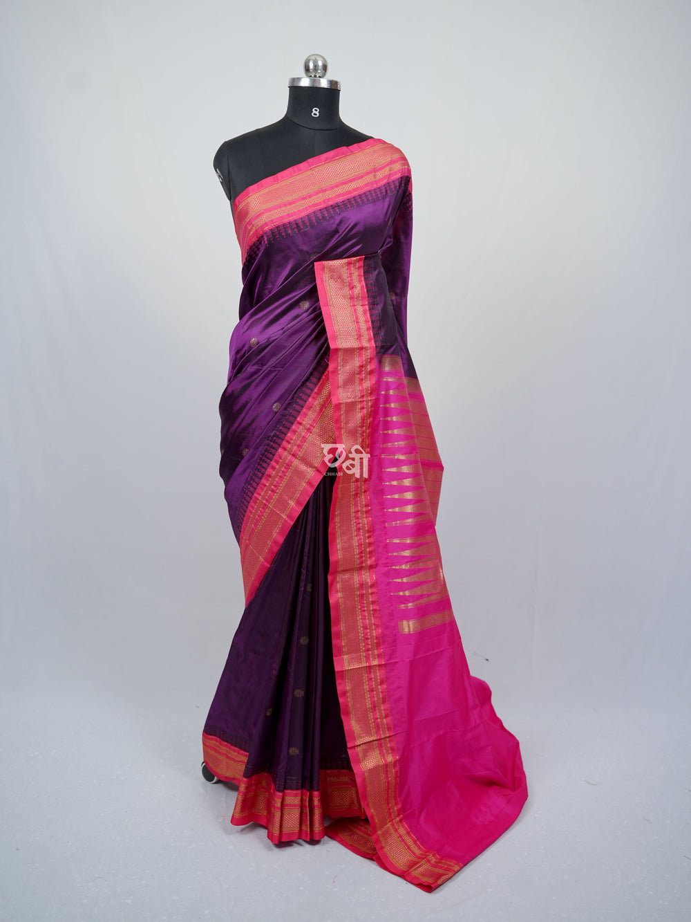 Korvai Butta Pure Silk Ilkal
