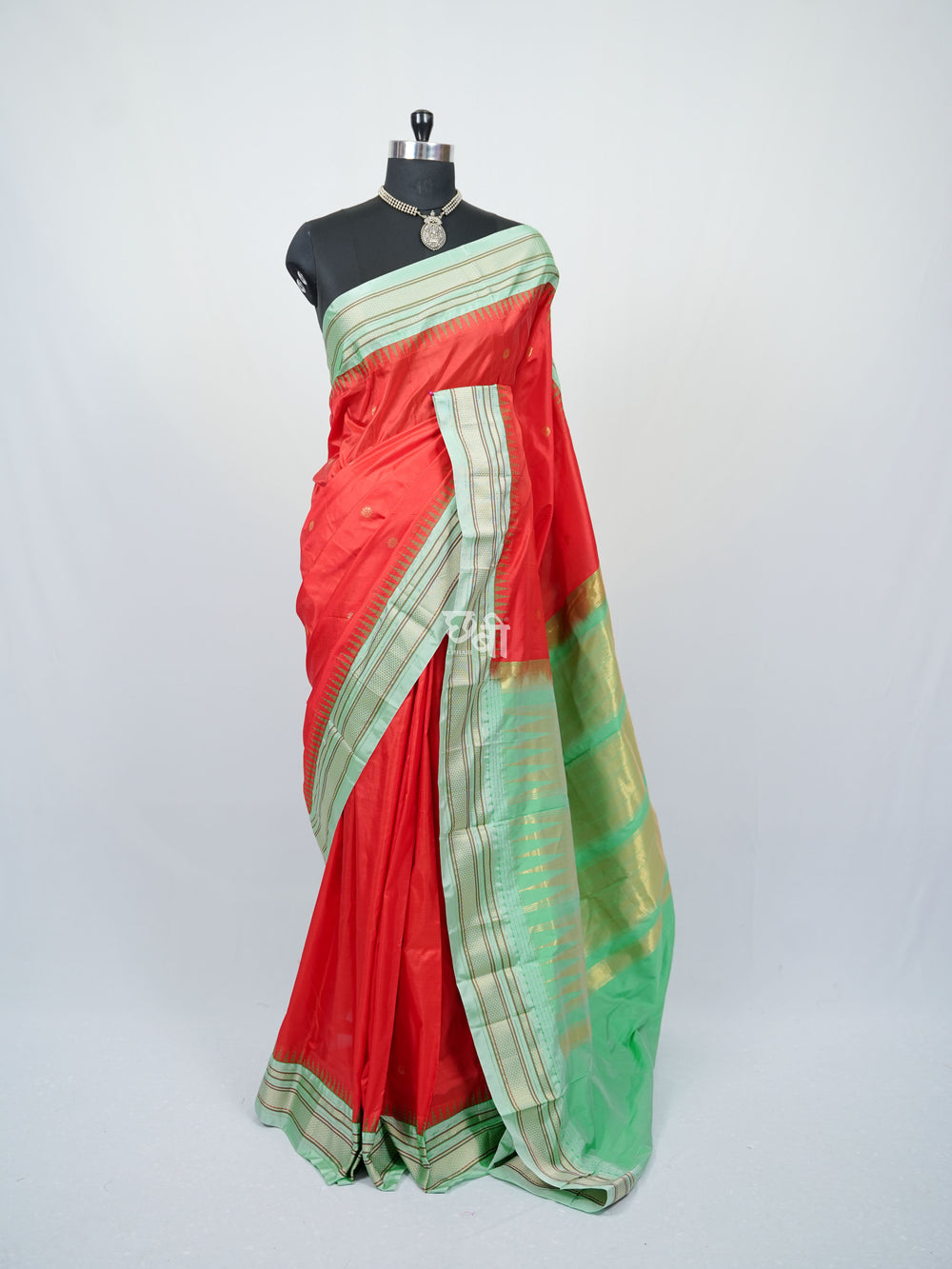 Korvai Butta Pure Silk Ilkal