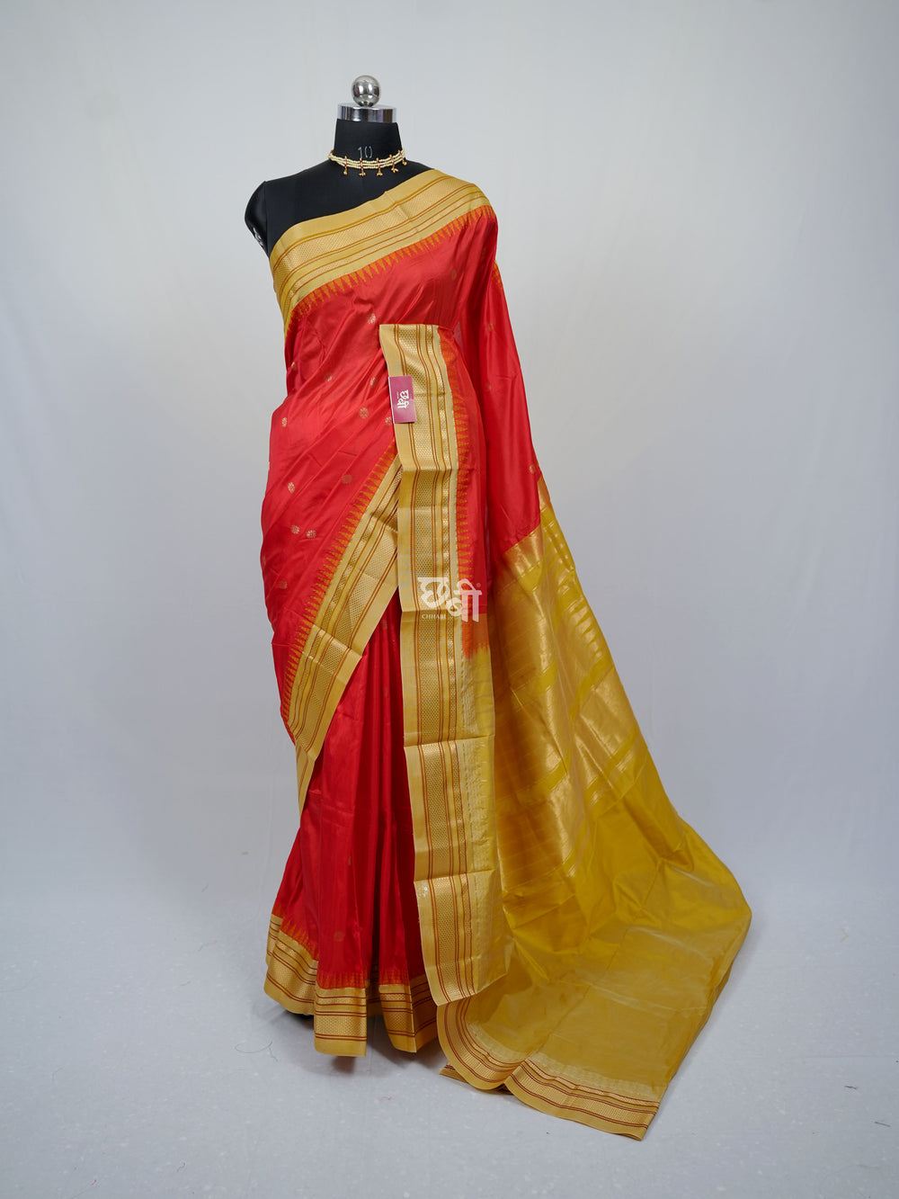 Korvai Butta Pure Silk Ilkal