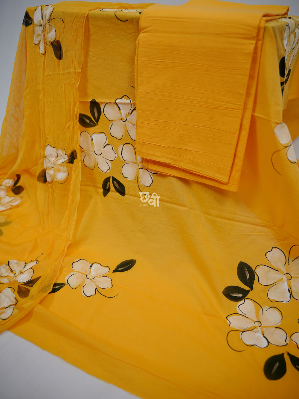 Handblock Print Mul Cotton Suit Material