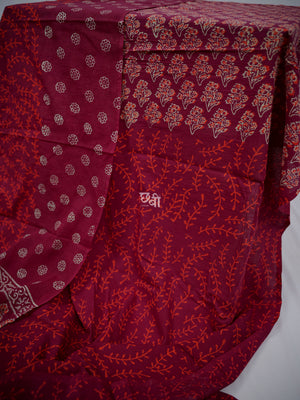 Handblock Print Mul Cotton Suit Material