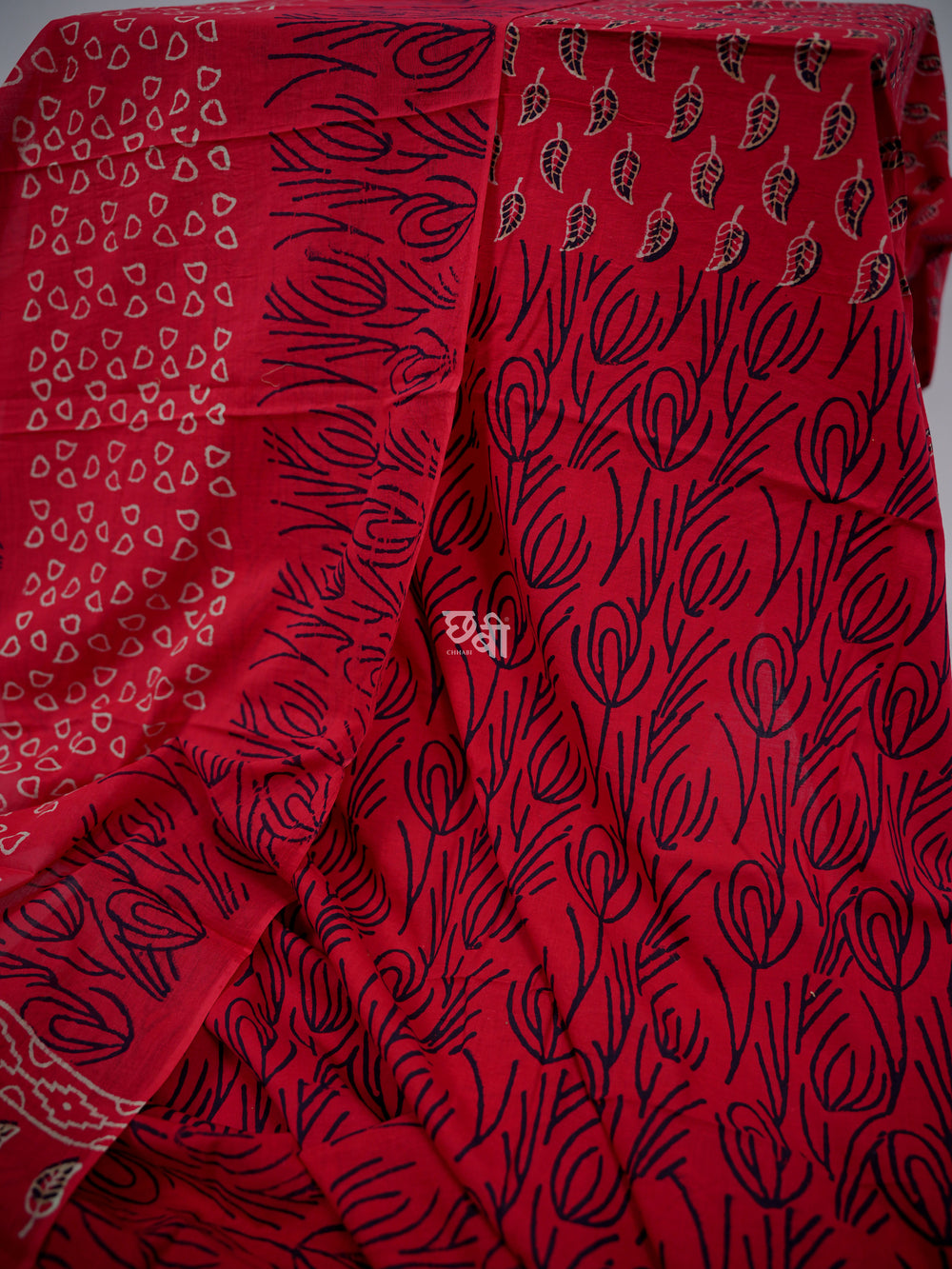 Handblock Print Mul Cotton Suit Material