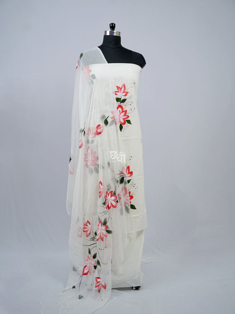Handblock Print Mul Cotton Suit Material