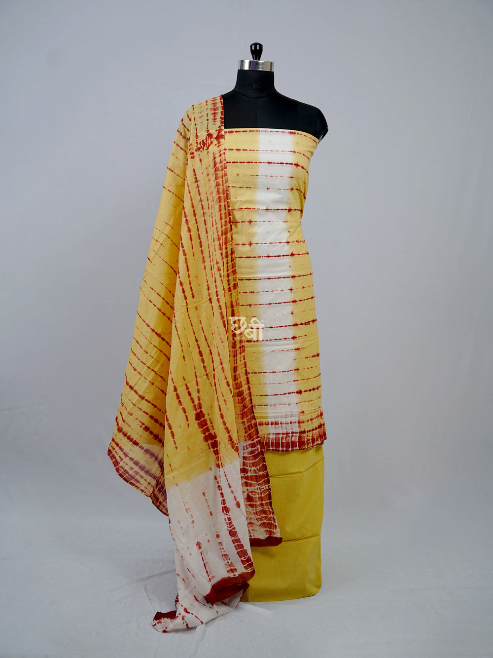 Handblock Print Mul Cotton Suit Material