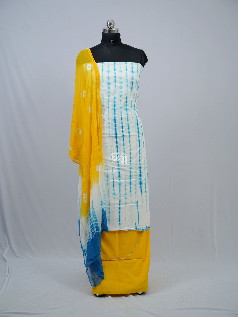 Handblock Print Mul Cotton Suit Material