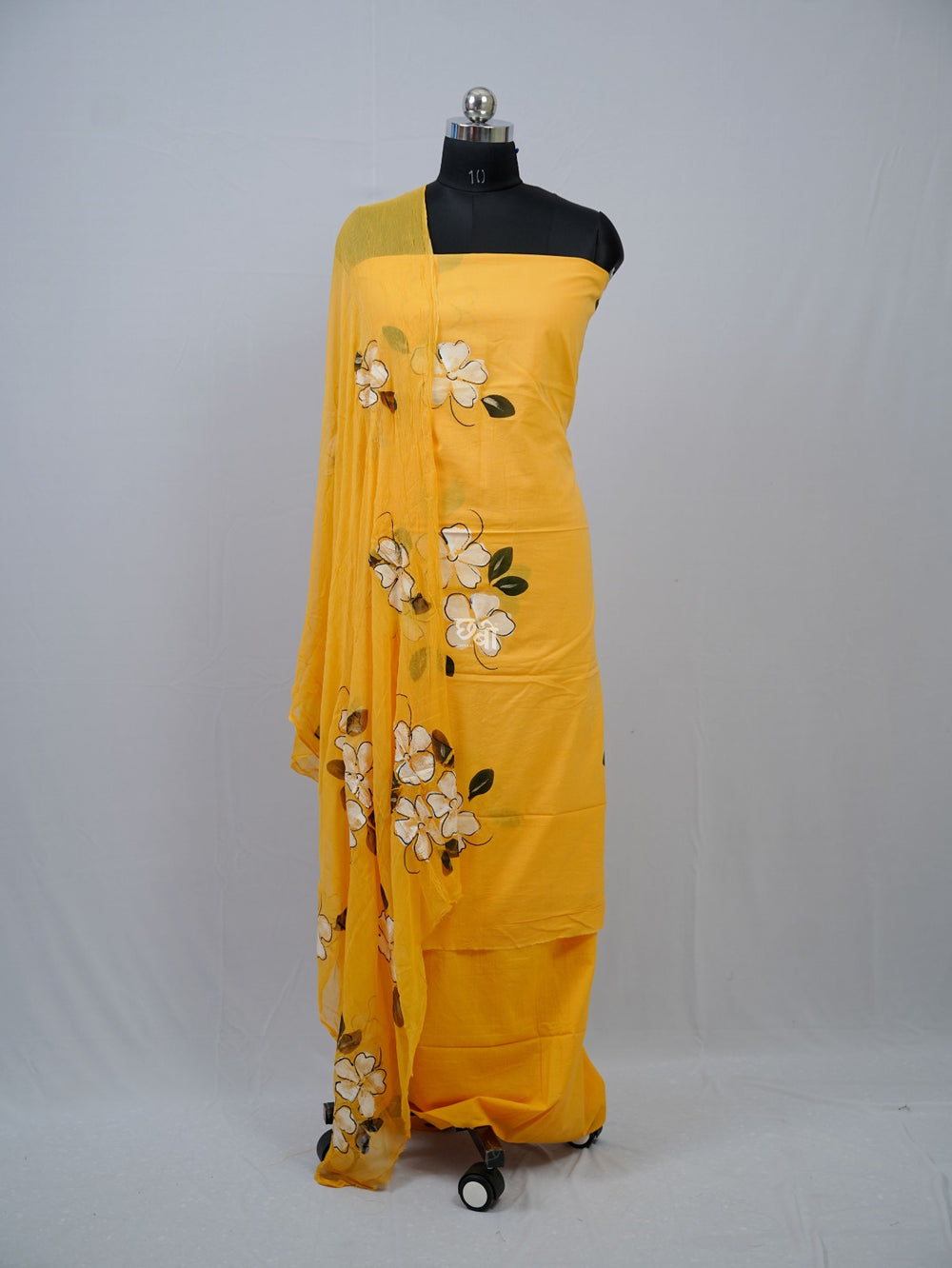 Handblock Print Mul Cotton Suit Material