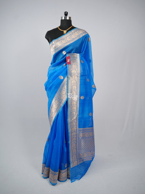 Handloom Pure Silk Kora Silk Saree