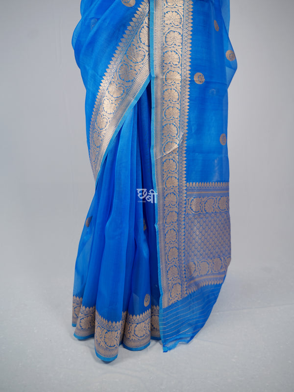 Handloom Pure Silk Kora Silk Saree
