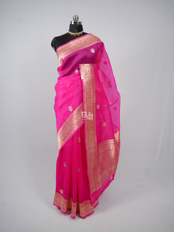 Handloom Pure Silk Kora Silk Saree