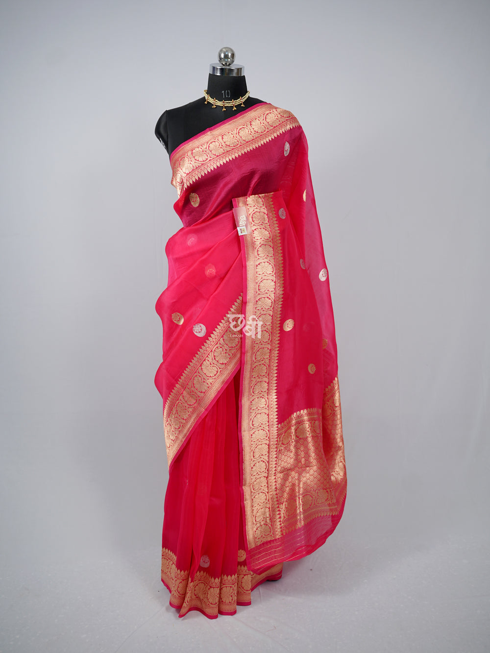 Handloom Pure Silk Kora Silk Saree