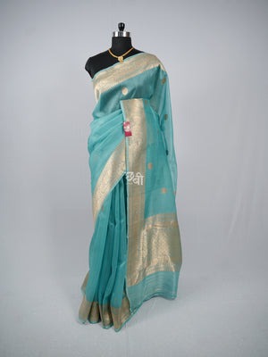 Handloom Pure Silk Kora Silk Saree