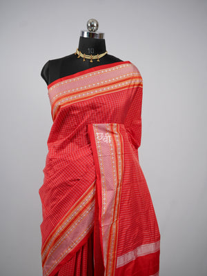 Kimaya Collection – Handloom Pure Silk Ilkal Saree