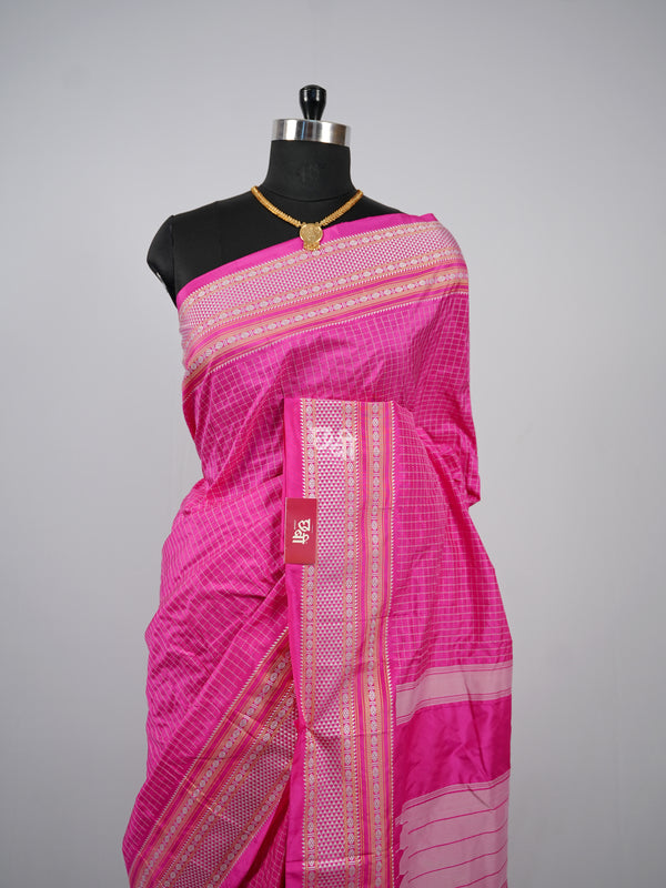 Kimaya Collection – Handloom Pure Silk Ilkal Saree