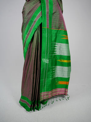 Handloom Pure Silk Khun Saree