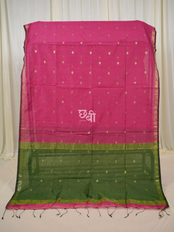 Maheshwari Cotton Saree