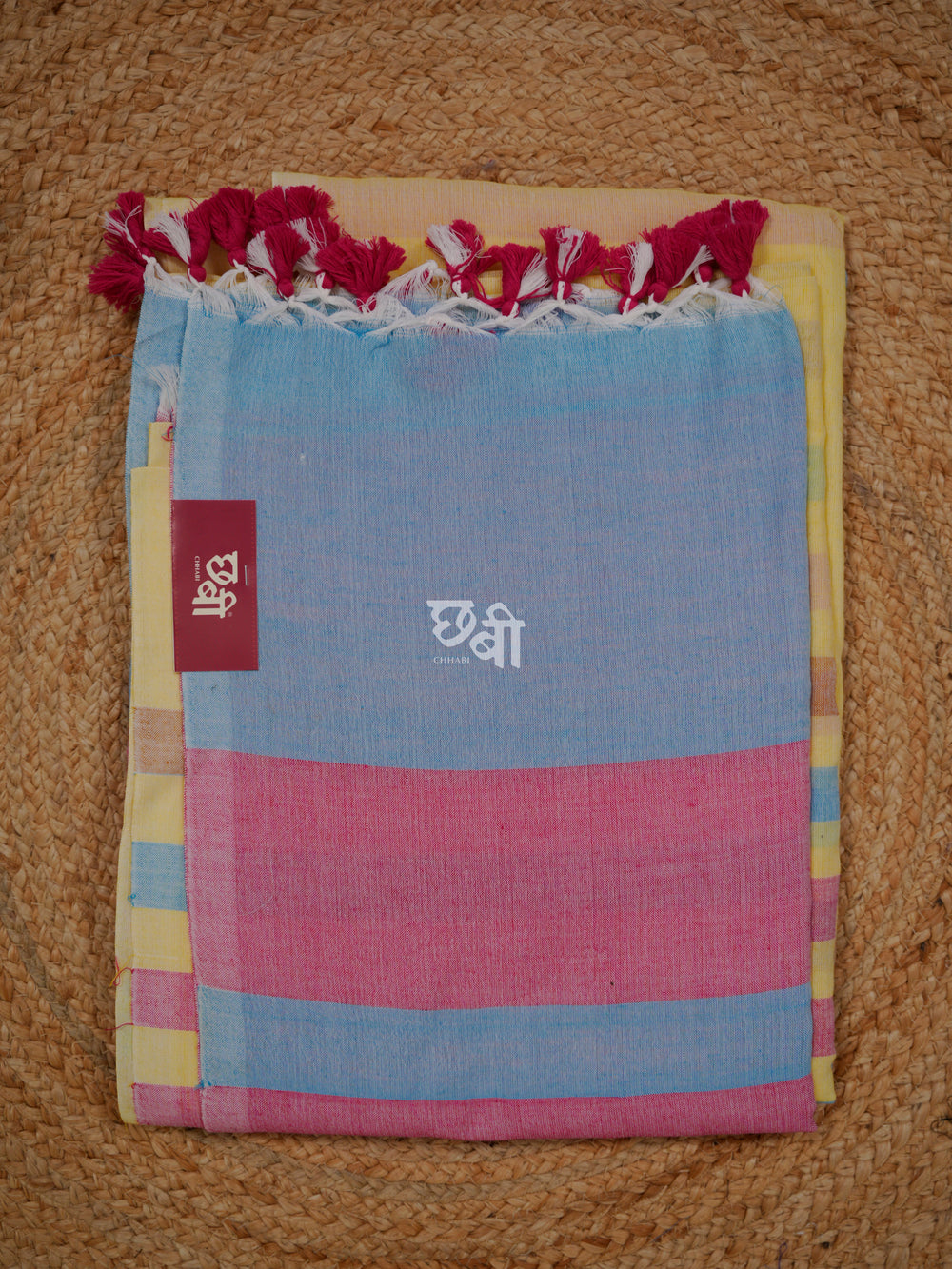 Multicolor Mul Cotton Saree