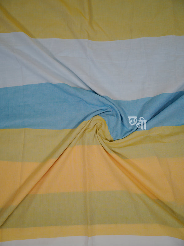 Multicolor Mul Cotton Saree