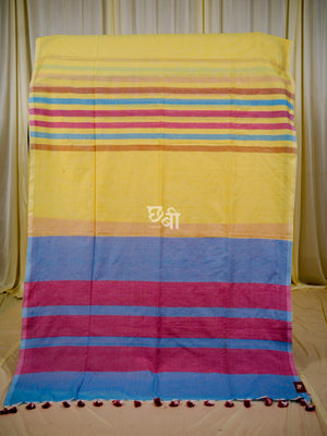 Multicolor Mul Cotton Saree